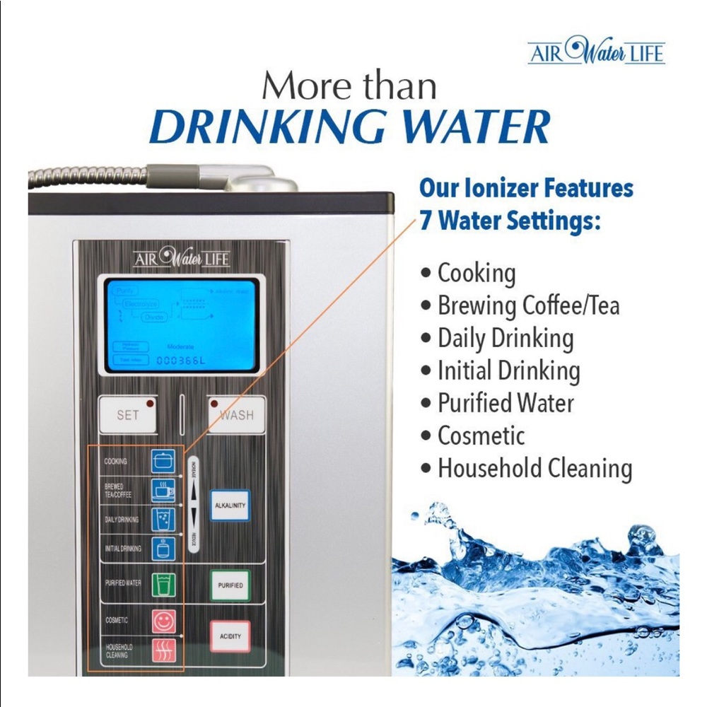 Aqua Ionizer Deluxe Alkaline Water Machine - Picture 3 of 5